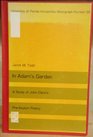 In Adam's garden A study of John Clare's preasylum poetry