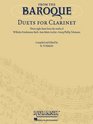 From the Baroque Duets for Clarinet