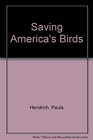 Saving America's Birds