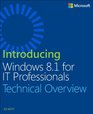 Introducing Windows 81 For IT Professionals