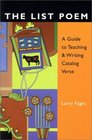 The List Poem A Guide to Teaching  Writing Catalog Verse