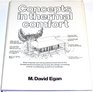 Concepts in Thermal Comfort