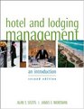 Hotel and Lodging Management  An Introduction