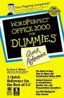 WordPerfect Office 2000 for Dummies Quick Reference