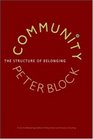 Community: The Structure of Belonging