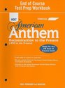 Holt Tennessee American Anthem End of Course Test Prep Workbook Reconstruction to the Present
