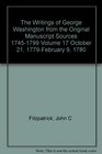The Writings of George Washington from the Original Manuscript Sources 17451799 Volume 17 October 21 1779February 9 1780