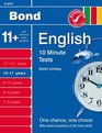 Bond 10 Minute Tests English 1011 Years