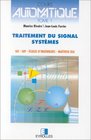 Cours d'automatique tome 1 Traitement du signal systmes