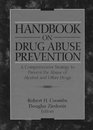 Handbook on Drug Abuse Prevention