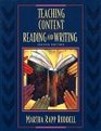 Teaching Content Reading and Writing 2nd Edition