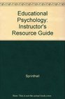 Educational Psychology Instructor's Resource Guide