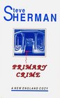 Primary Crime New England Cozy