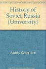 A History of Soviet Russia