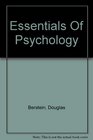 Bernstein Essentials Of Psychology With Cd Third Edition Plus Perrin Pocket Guide To Apa