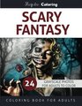 Scary Fantasy Grayscale Coloring for Adults