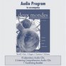 Audio CD Program  to accompany Deux mondes A Communicative Approach