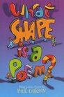 What Shape Is a Poem