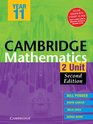 Cambridge 2 Unit Mathematics Year 11 Colour Version with Student CDROM Year 11
