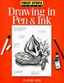 Drawing in Pen  Ink