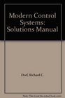 Modern Control Systems Solutions Manual