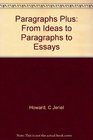 Paragraphs Plus From Ideas to Essays