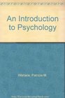 An Introduction to Psychology