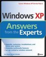 Windows XP Answers from the Experts