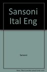 Sansoni Dictionaries English Italian Italian English