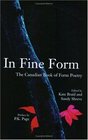 In Fine Form : The Canadian Book of Form Poetry