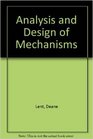 Analysis and design of mechanisms