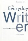 Exercises for the Everyday Writer A Brief Reference