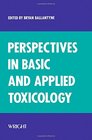 Perspectives in Basic and Applied Toxicology