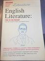 English Literature 1900 To the Present