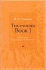 Thucydides Book I  A Students' Grammatical Commentary