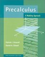 Precalculus A Modeling Approach