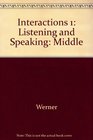 Interactions 1 Listening and Speaking Middle