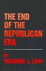 The End of the Republican Era