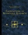 Foundations of Behavioral Research