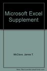 Microsoft Excel Supplement