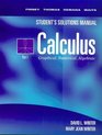 Student's Solutions Manual Calculus Graphical Numerical Algebraic