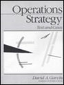 Operations Strategy Text and Cases