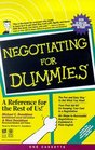 Negotiating for Dummies A Reference for the Rest of Us