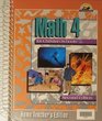 Math 4 for Christian Schools Second Edition Home Teacher's Edition (Math 4 for Christian Schools Second Edition)