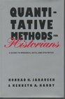 Quantitative Methods for Historians A Guide to Research Data and Statistics