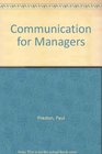 Communication for Managers