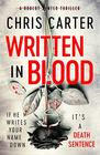 Written in Blood (Robert Hunter, Bk 11)