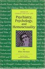 Psychiatry Psychology and Homosexuality