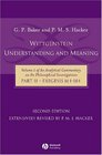 Wittgenstein Understanding and Meaning the Exegesis 1184