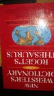 New Websters Dictionary and Rogets Thesaurus